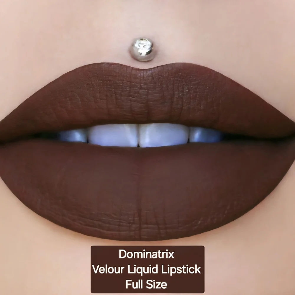 Jeffree Star Dark Brown Dominatrix Velour Liquid Lipstick Full Size NWT